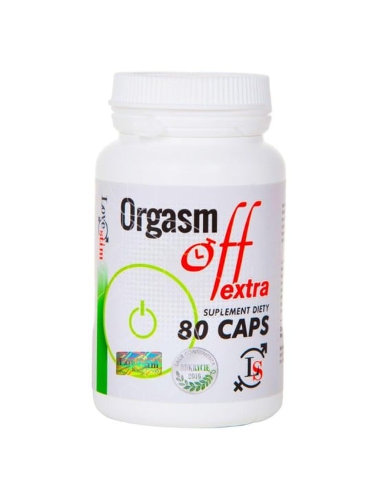 LOVE STIM Orgasm Off Capsule extra per ritardare leiaculazione Integratore alimentare 80 capsule