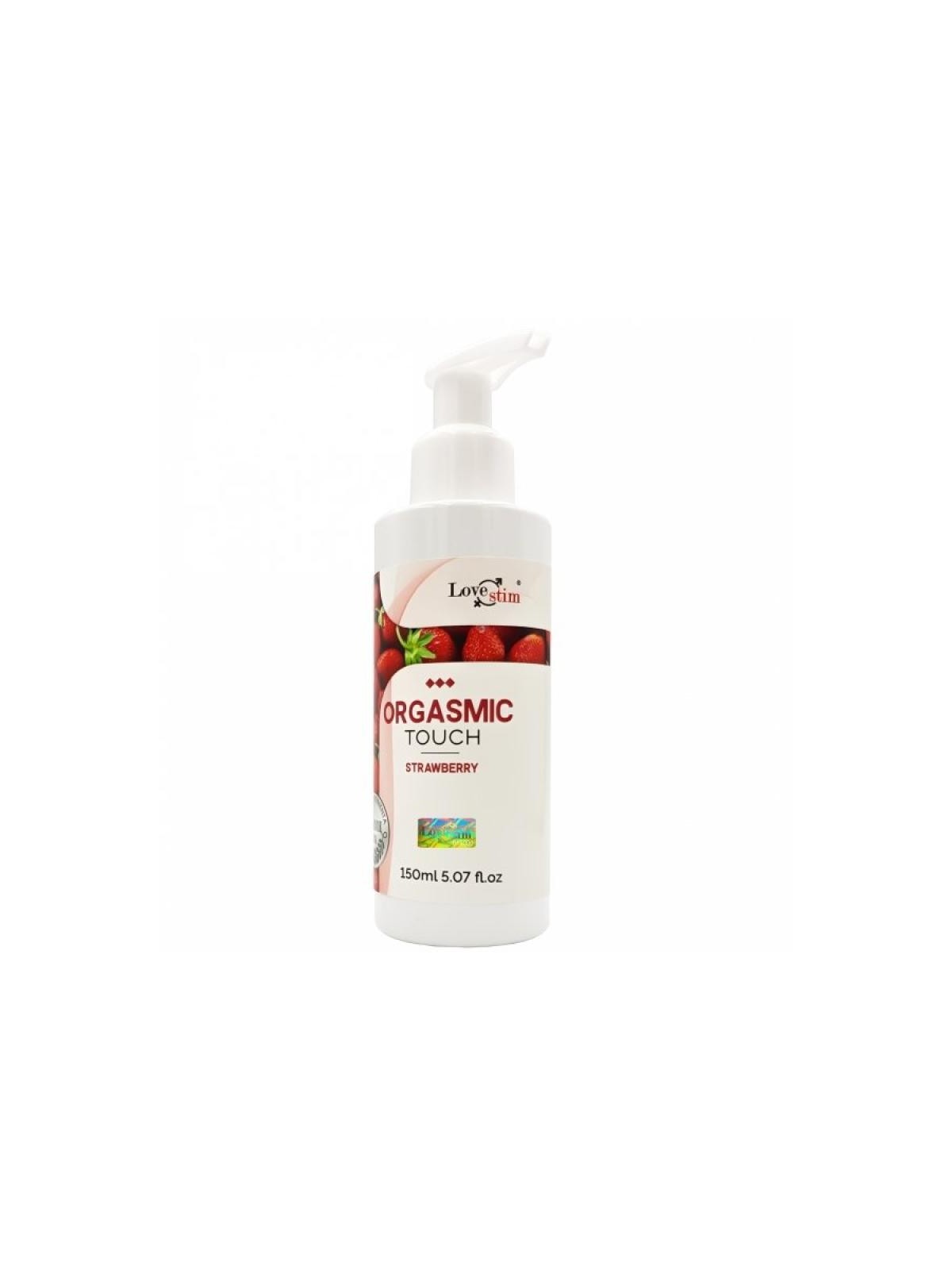 LOVE STIM Orgasmic Touch Olio intimo aromatico alla fragola 150ml
