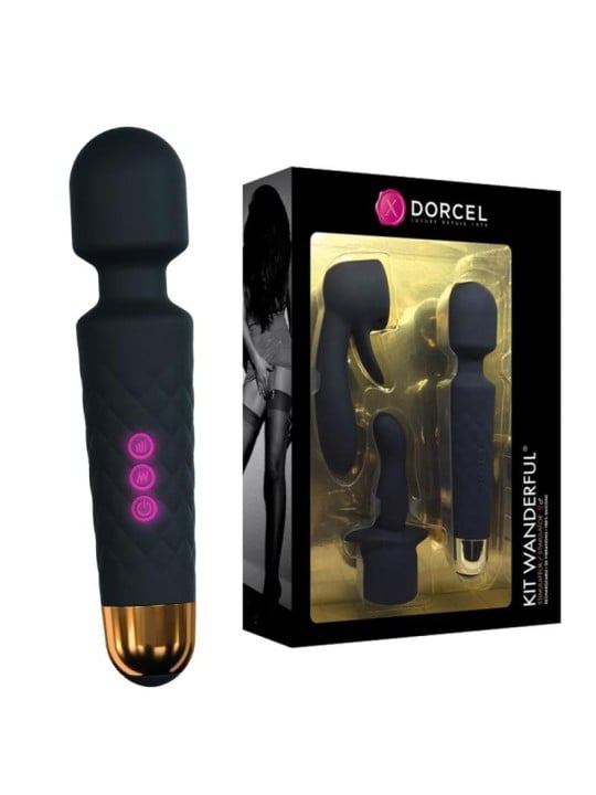 MARC DORCEL SET Kit Bacchetta meravigliosa punte attaccabili x2