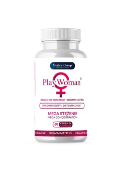 MEDICAGROUP Play Capsule per donna che migliorano l'orgasmo per le donne Integratore alimentare 60 pz.