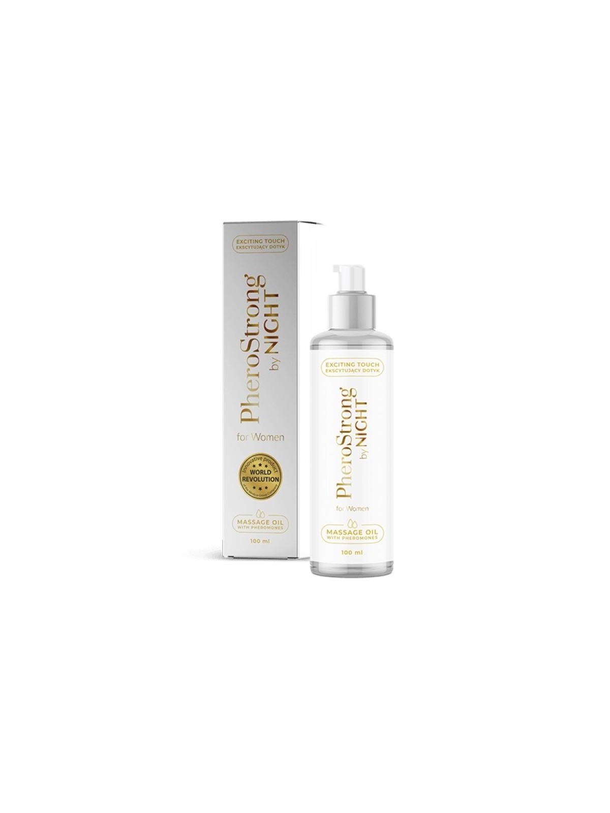 Olio da massaggio ai feromoni PHEROSTRONG By Night For Women 100ml
