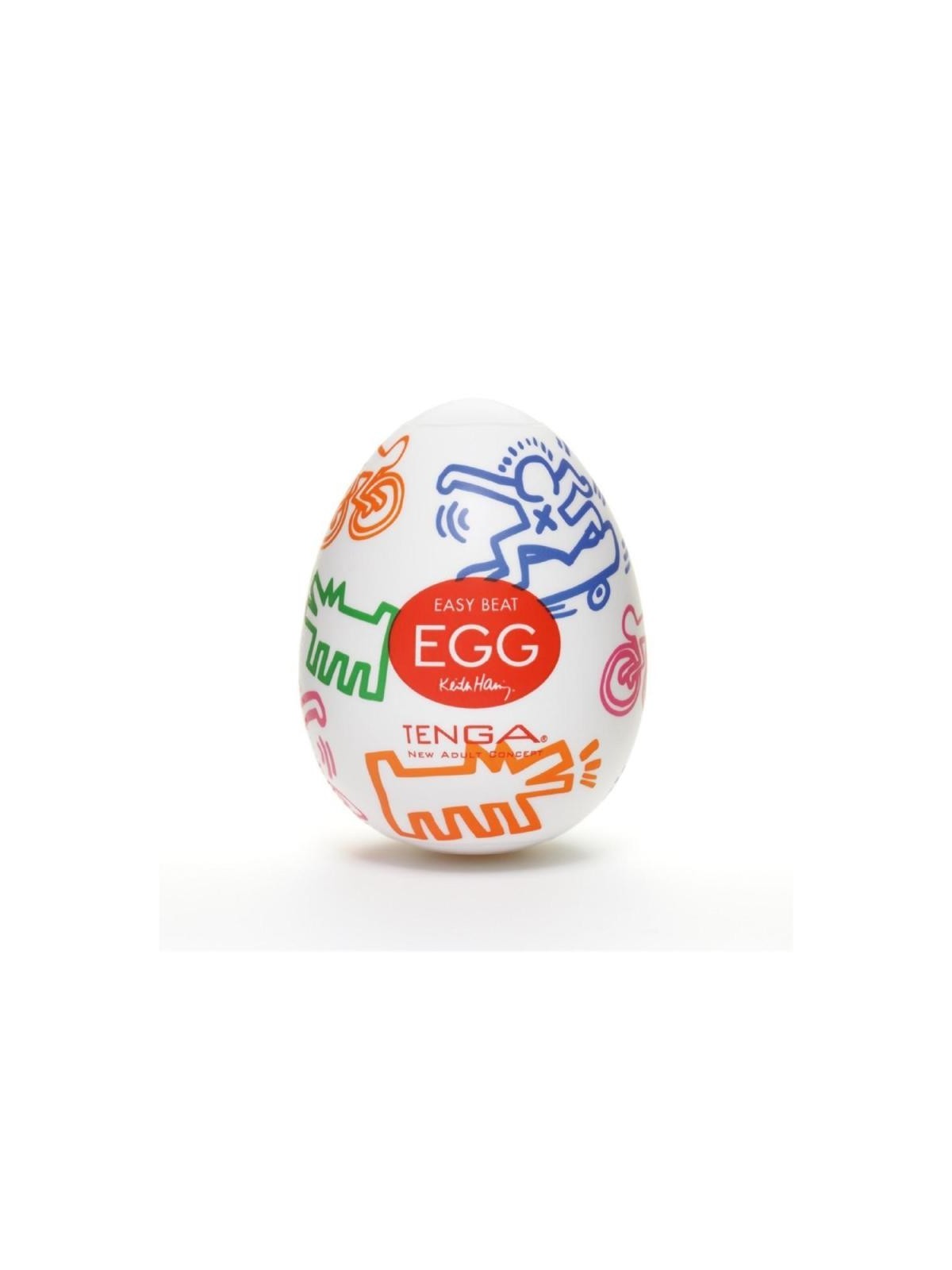 Masturbatore usa e getta TENGA Egg Keith Haring Street
