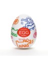 Masturbatore usa e getta TENGA Egg Keith Haring Street