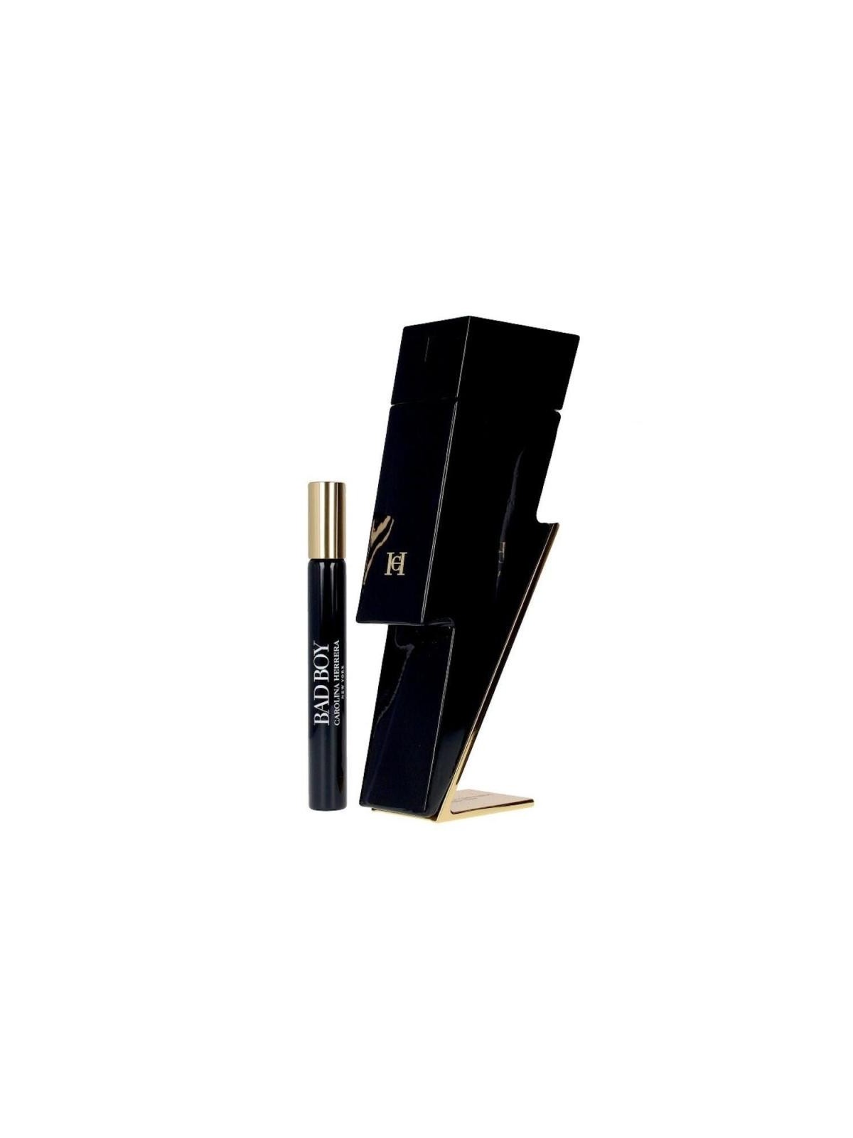 CAROLINA HERRERA SET Bad Boy Eau de toilette spray 100ml Eau de toilette spray 10ml