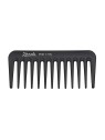 Mini SuperComb mini pettine districante per capelli Nero