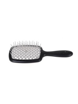 Spazzola da parrucchiere Superbrush Nera e Grigia