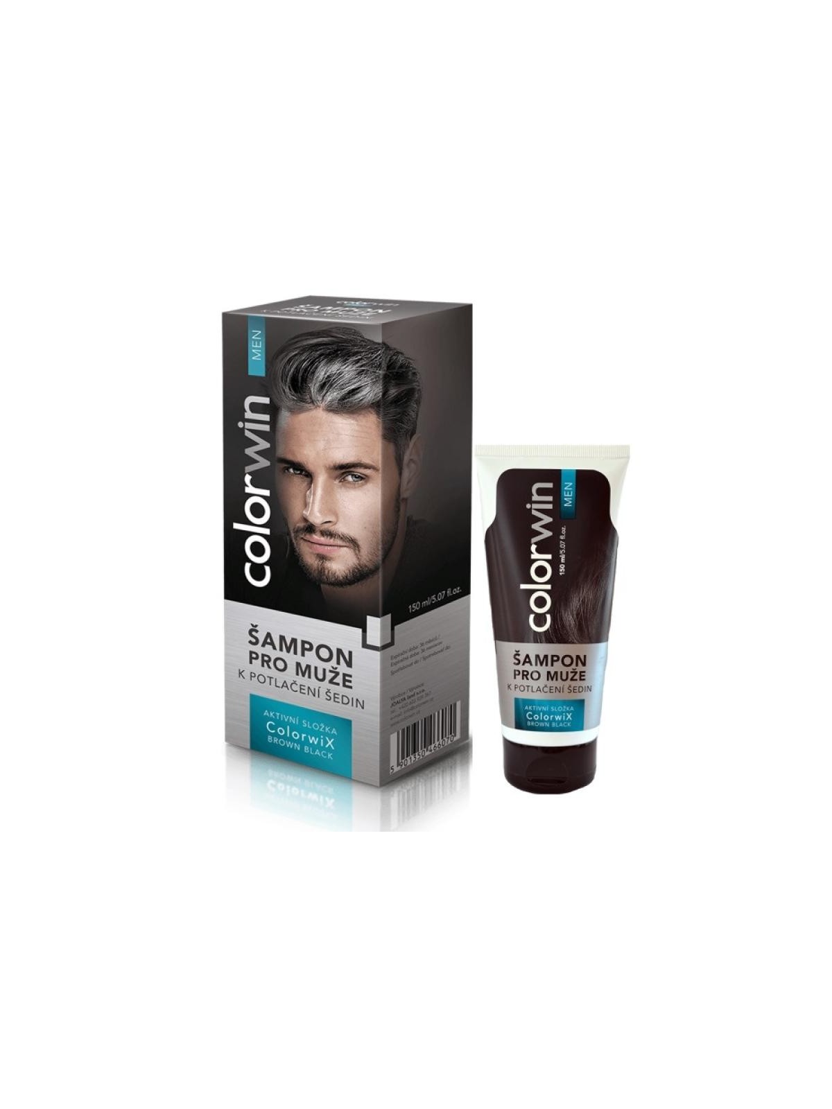 Shampoo riducente grigio per uomo 150ml