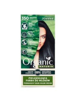 JOANNA Naturia Tintura per capelli biologica senza ammoniaca e PPD 350 Ebony Heban
