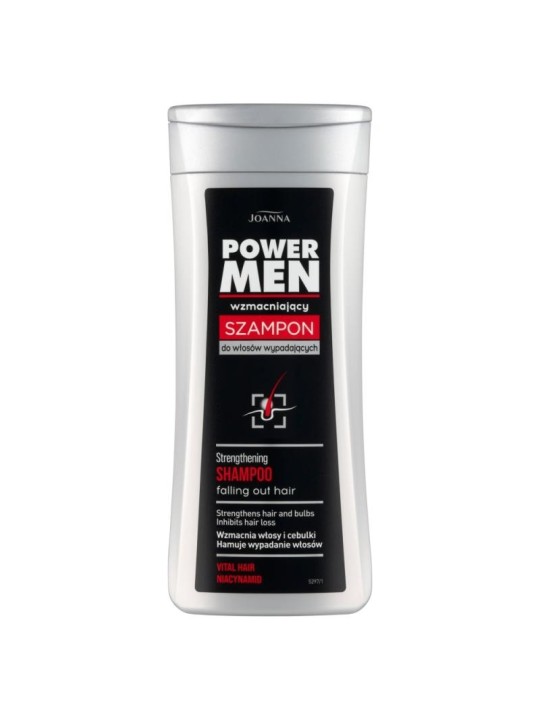JOANNA Power Men shampoo rinforzante per capelli che cadono 200ml
