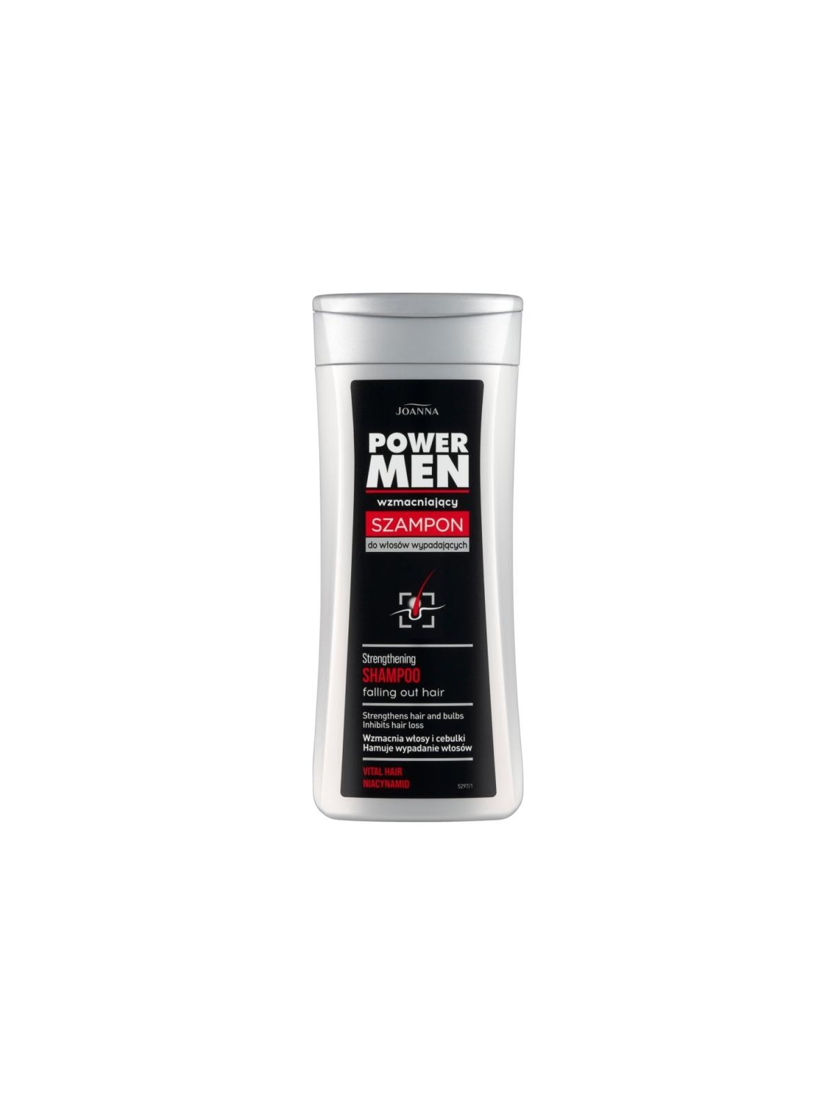 JOANNA Power Men shampoo rinforzante per capelli che cadono 200ml