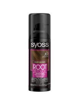 SYOSS Root Retoucher spray per mascherare le radici Castano Scuro 120ml