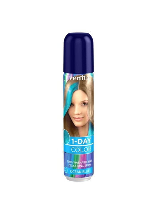 VENITA 1Day Color spray per capelli colorante Morska Fala 50ml