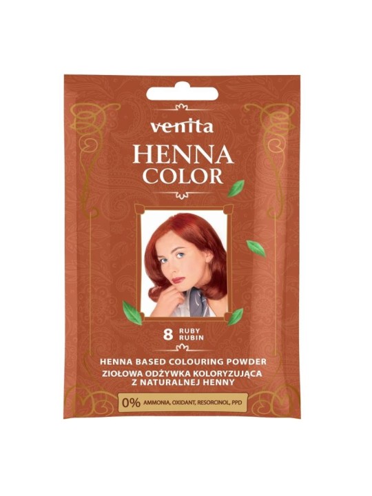 VENITA Henna Color balsamo colorante 8 Rubin 25g