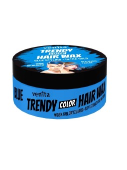 VENITA Trendy Hair Wax Cera per capelli blu 75g