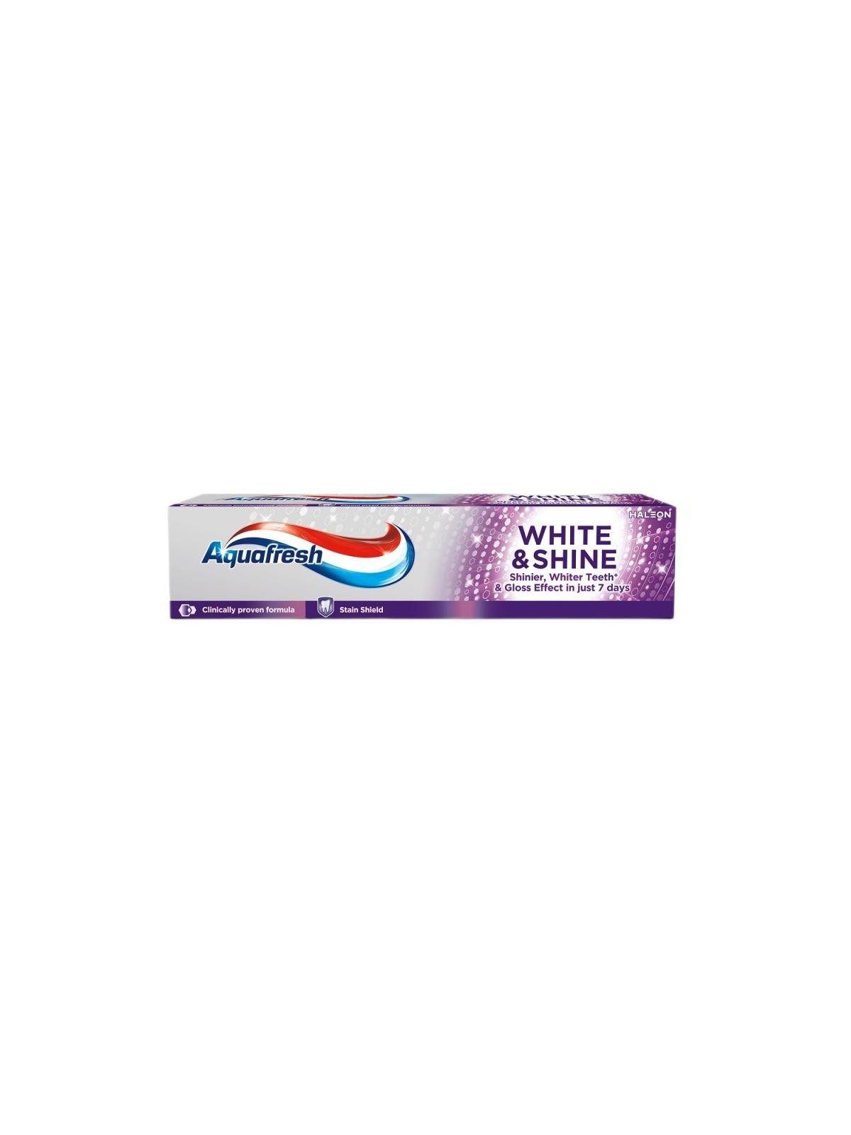 Dentifricio White & Shine Aquafresh 100ml