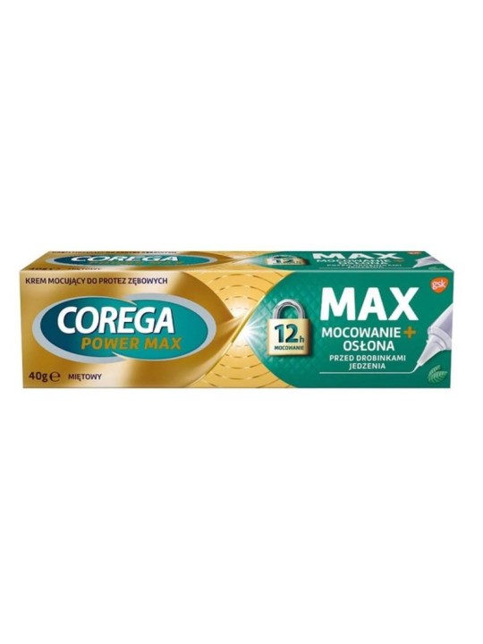 Crema fissante per protesi COREGA Power Max Fixation Menta