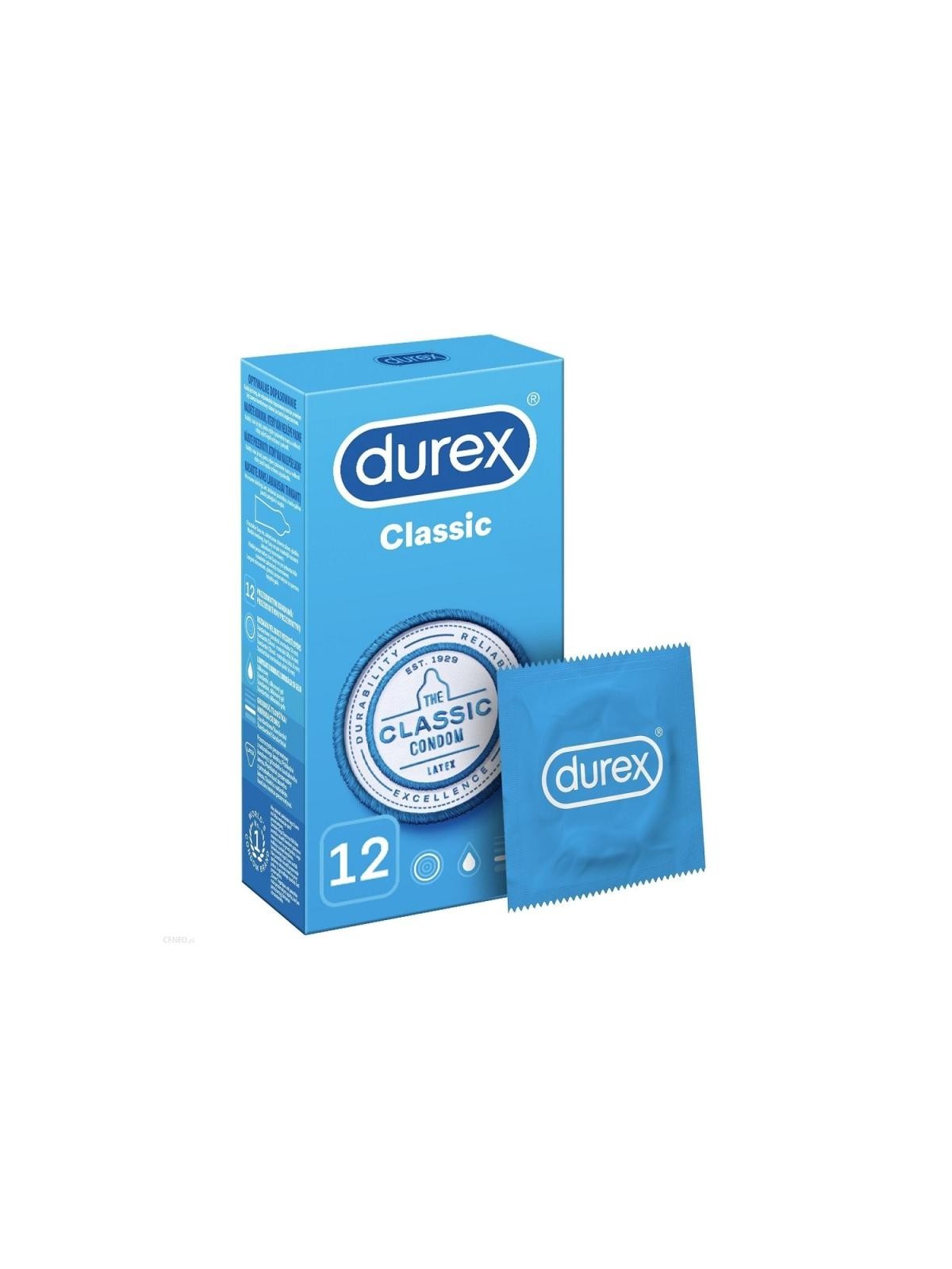 DUREX Classic 12 pz Preservativi classici