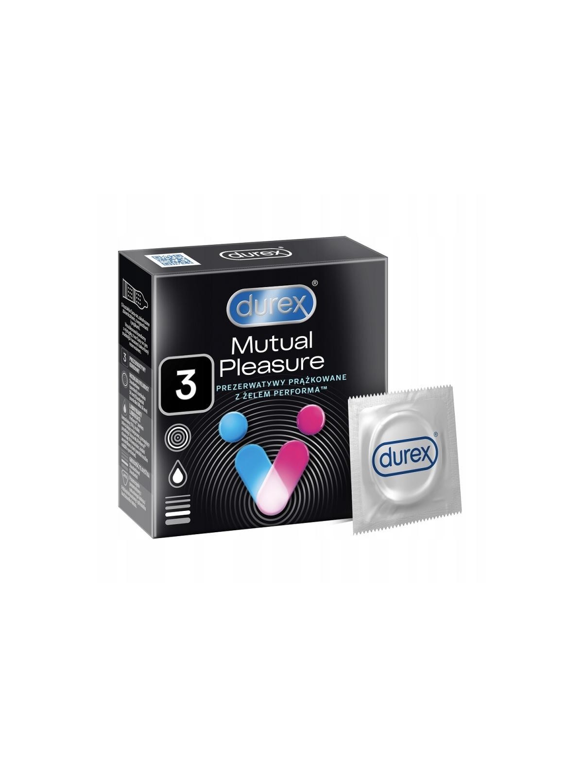 DUREX Performax Preservativi intensi che prolungano il rapporto 3 pz
