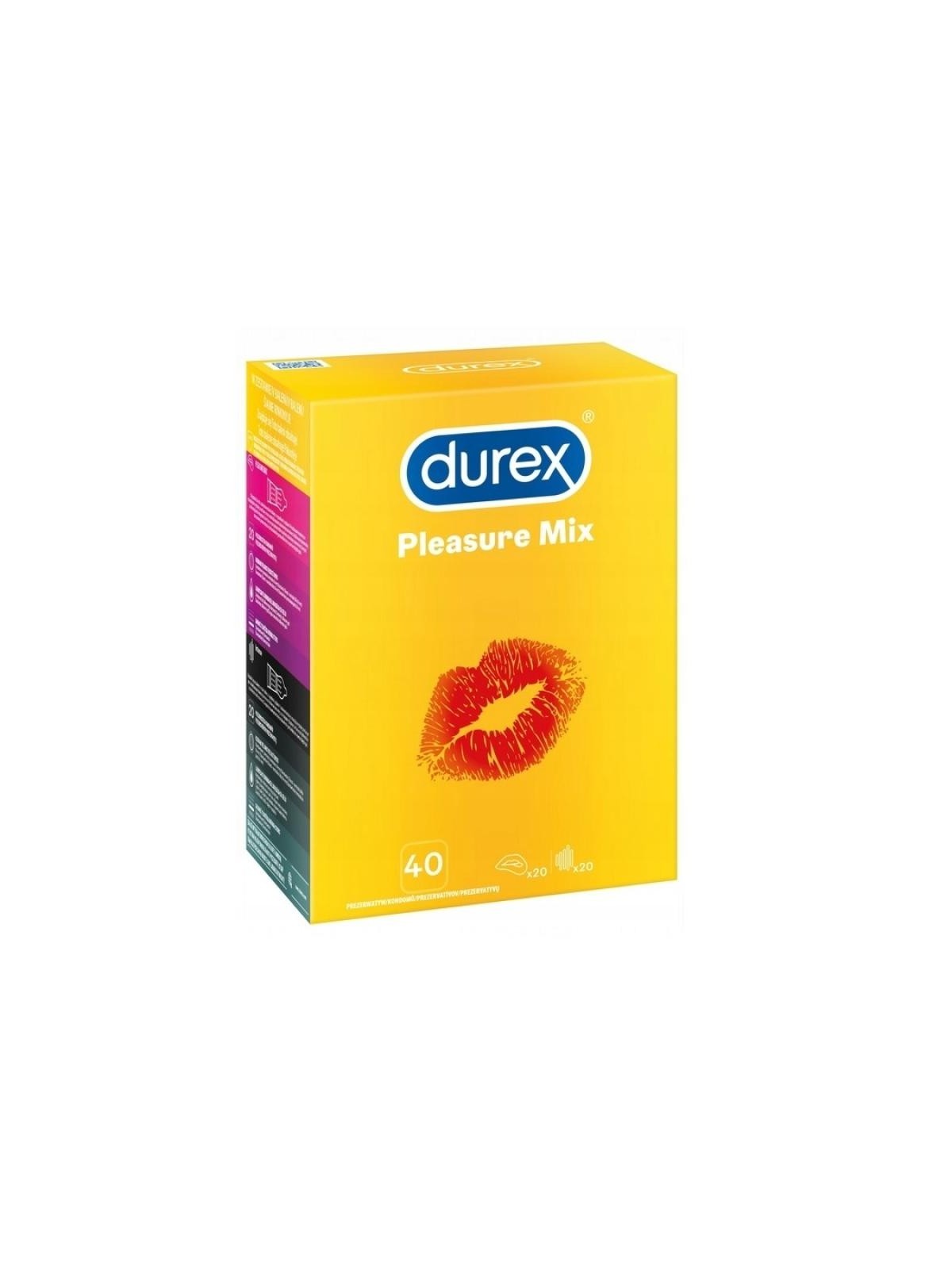 DUREX Pleasure Surprise Preservativi Mix 40 pz