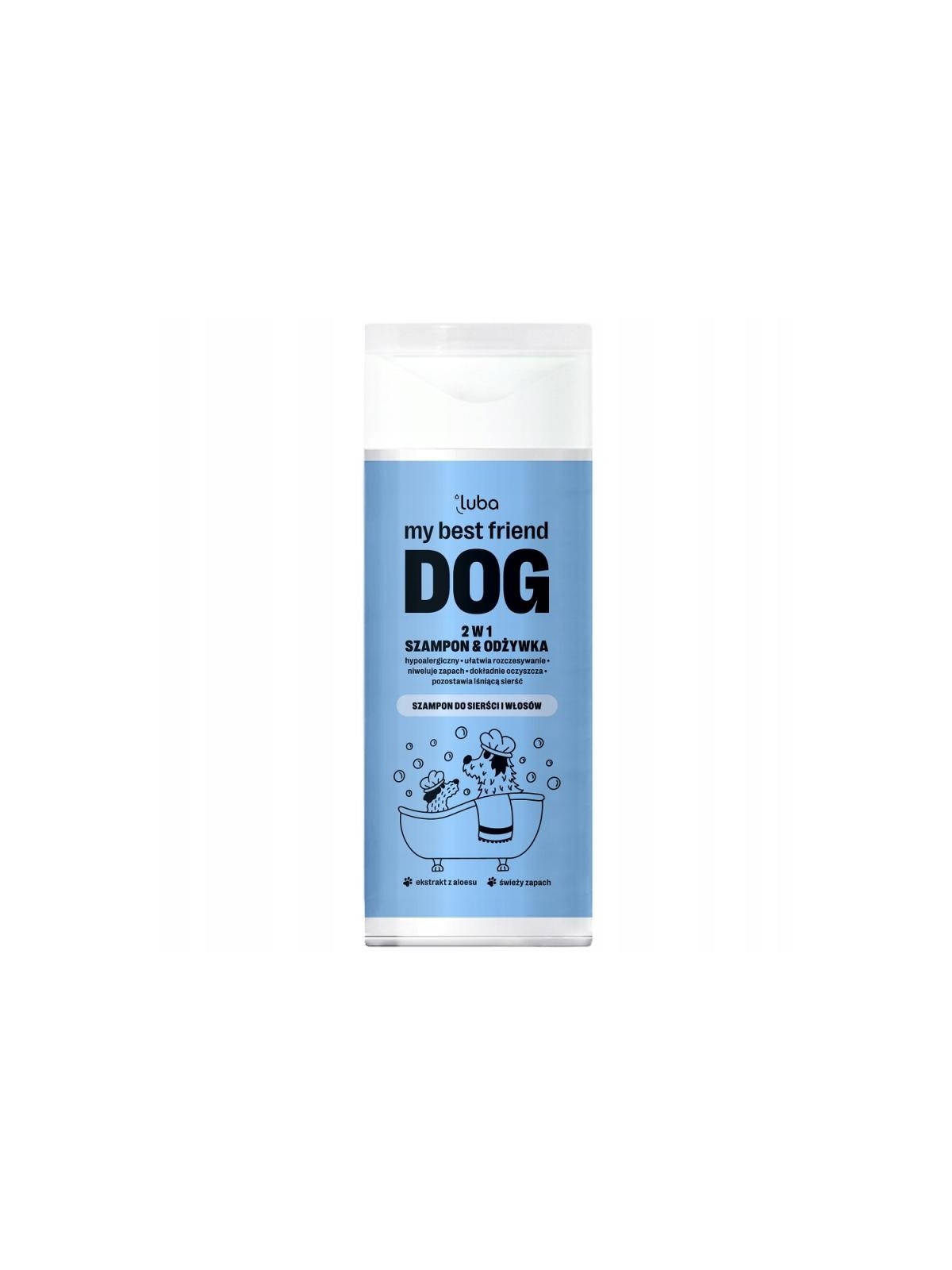 Shampoo e balsamo per cani 200ml