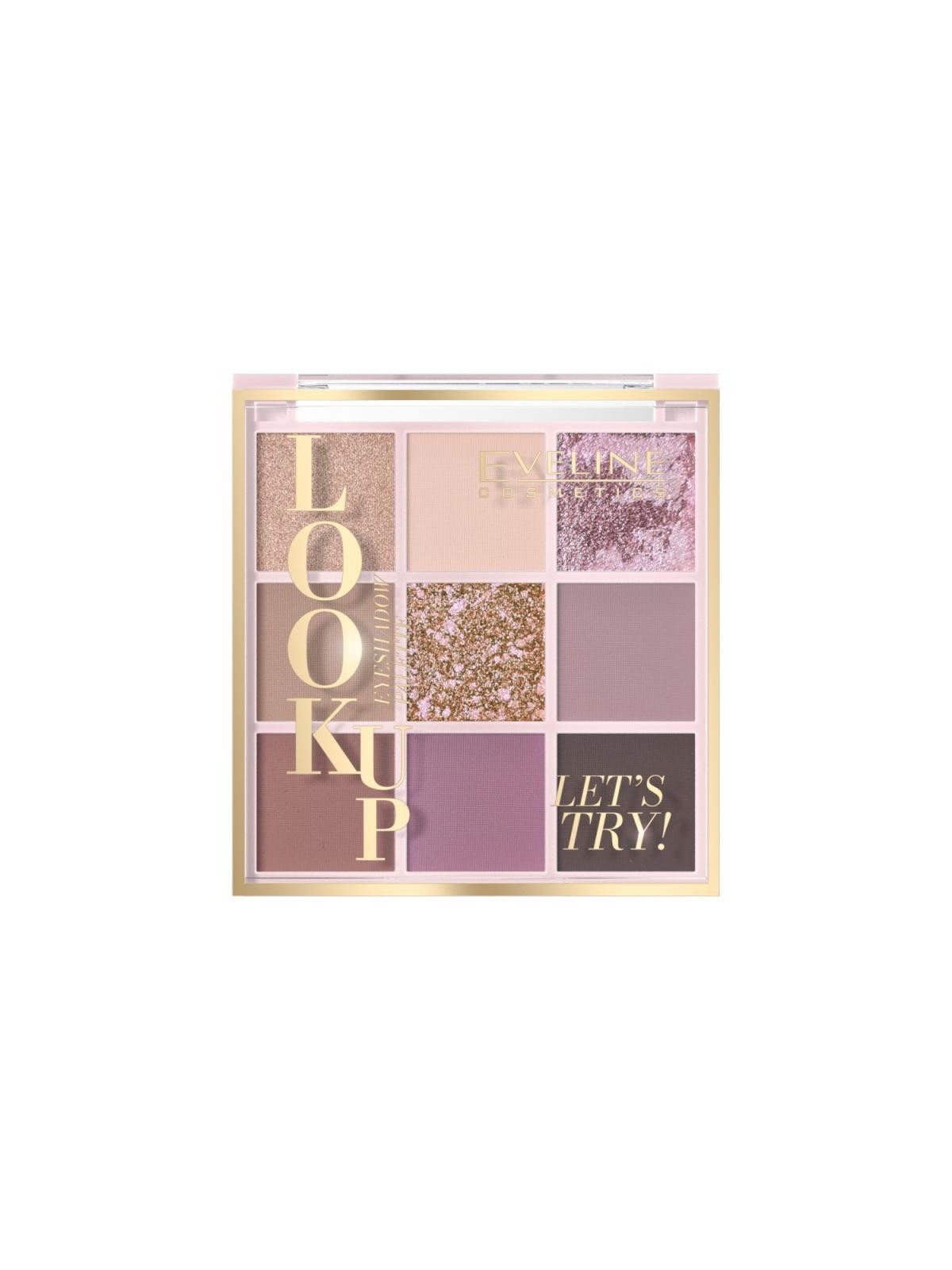 Look Up Let's Try palette of 9 eyeshadows 10.8g