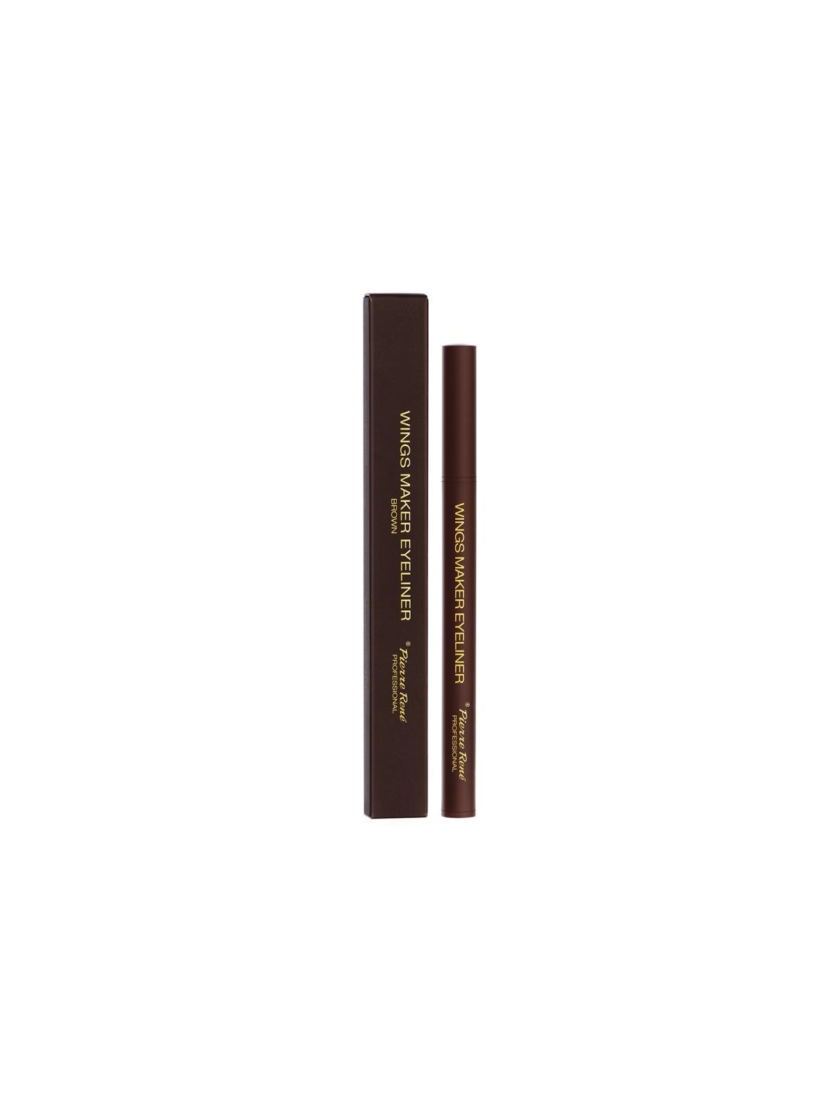 PIERRE RENE Wings Maker eyeliner Marrone 05g
