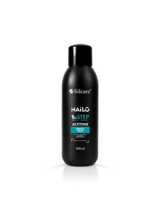 SILCARE Nailo Acetone per rimozione ibridi 570ml