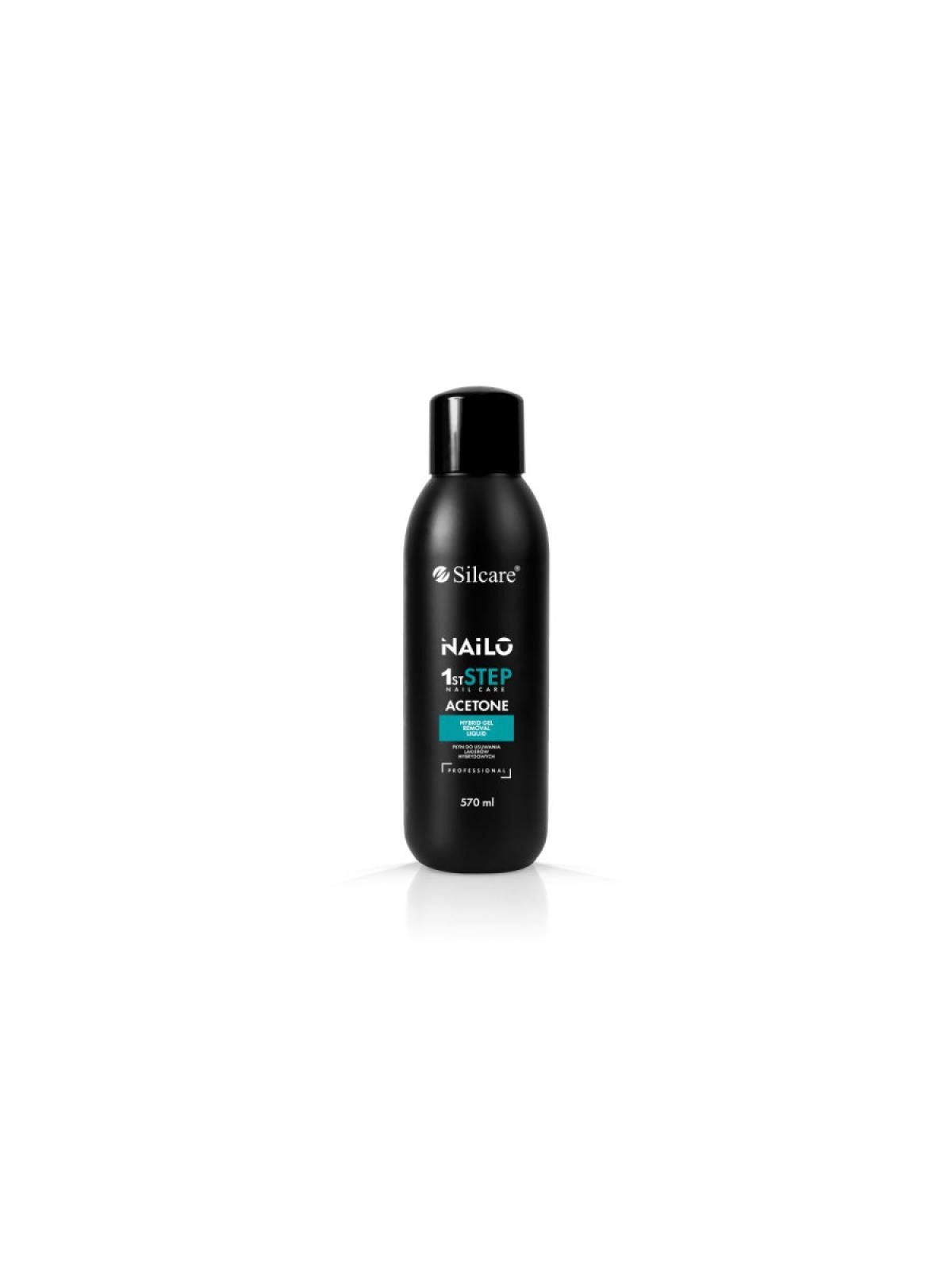 SILCARE Nailo Acetone per rimozione ibridi 570ml