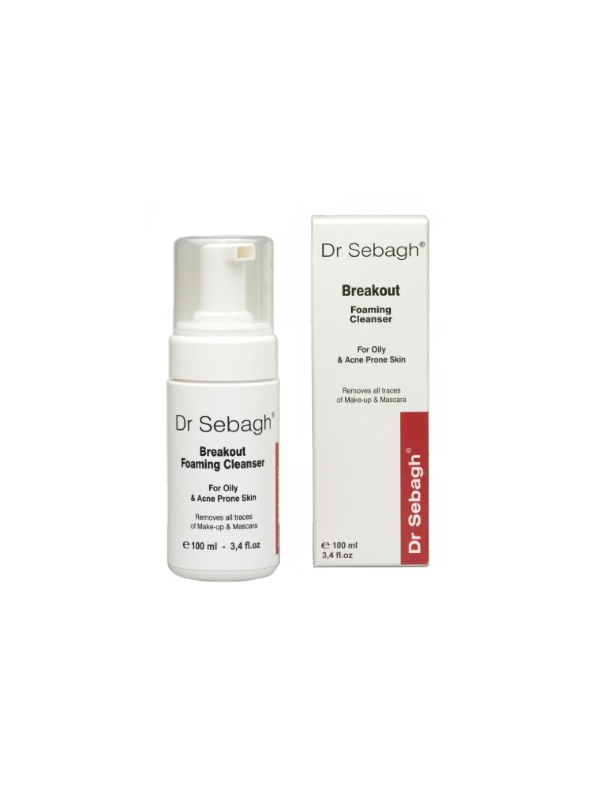 Schiuma detergente viso per pelle grassa