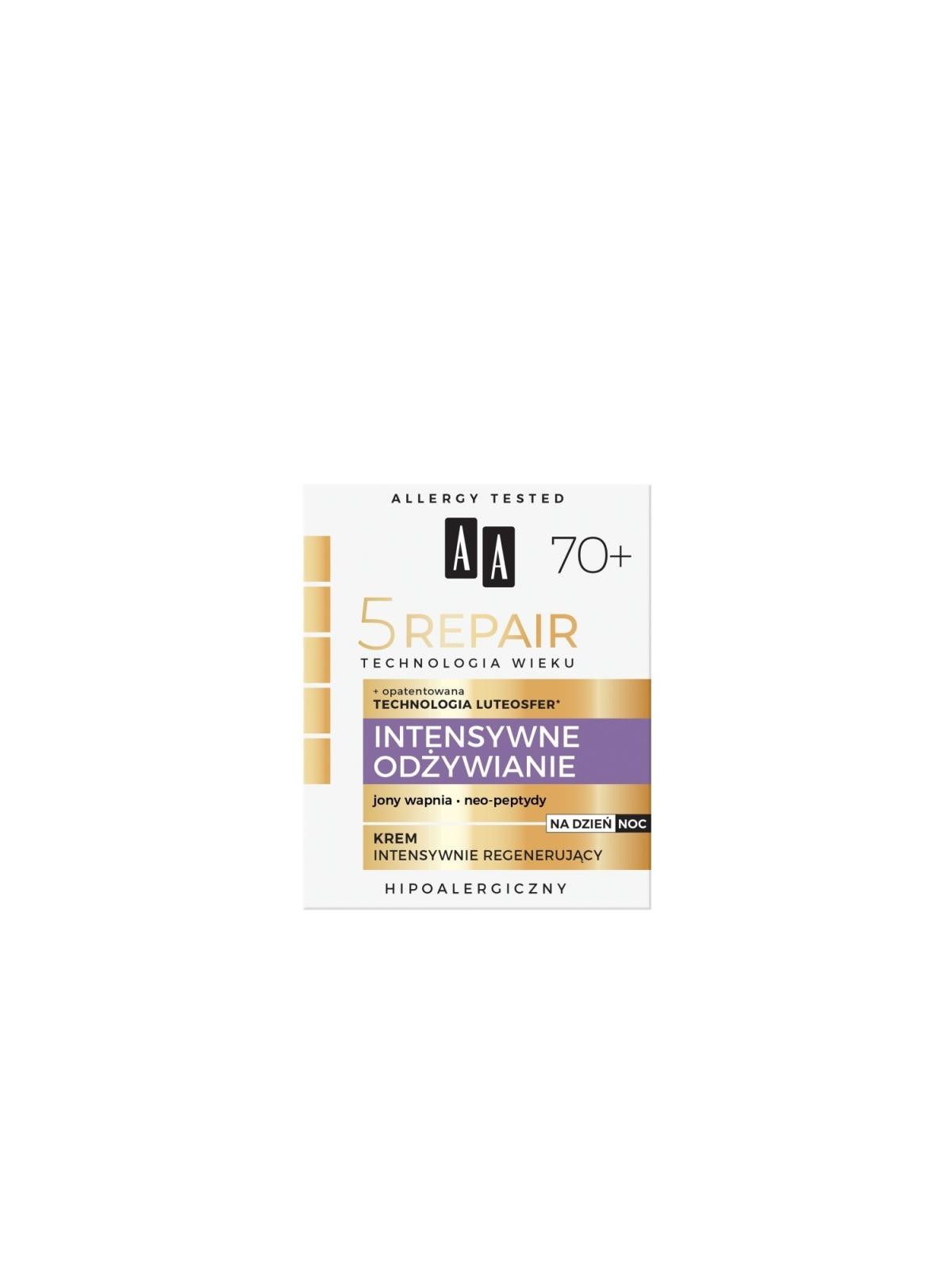 Crema rigenerante intensiva AA Technology Age 5Repair 70