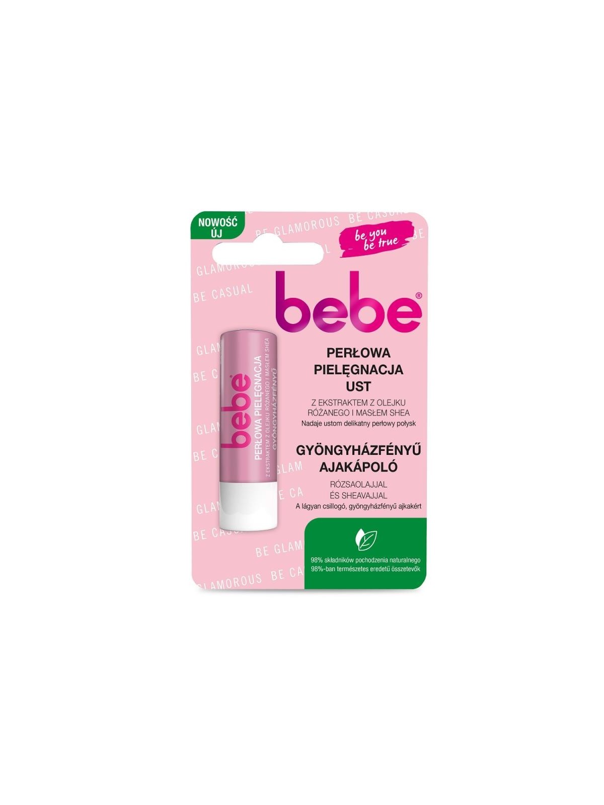 Rossetto perlato con estratto di olio di rosa e burro di karitï¿½ï¿½