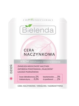 Crema da giorno riducente arrossamento