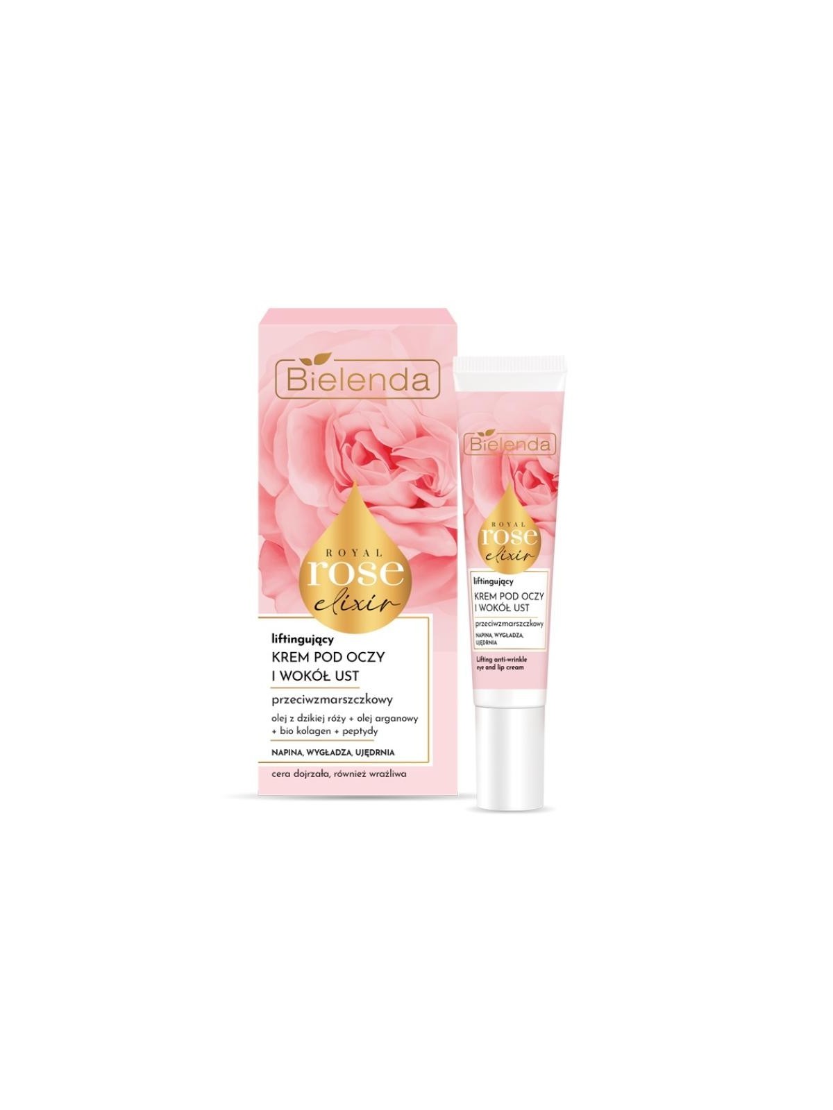 Crema lifting occhi e labbra BIELENDA Royal Rose Elixir