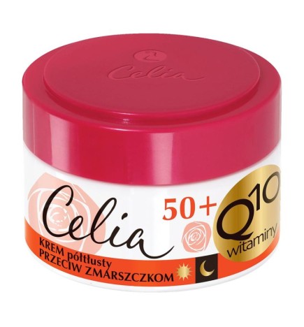 CELIA Q10 Vitamine 50 crema semigrassa contro le rughe giorno e notte 50ml