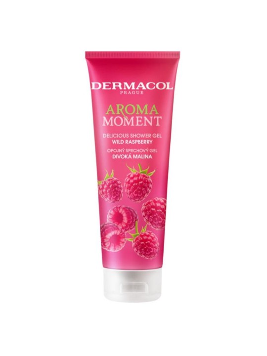 Dermacol Gel doccia Aroma Moment Delicious lampone selvatico donna 250ml