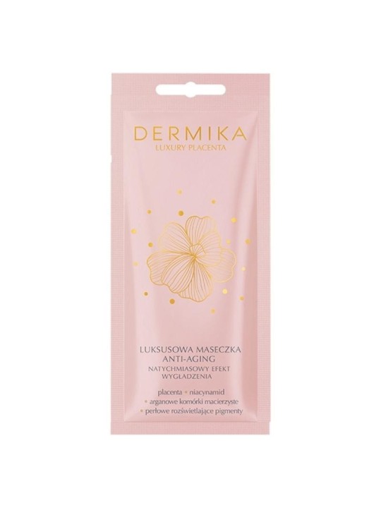 DERMIKA Luxury Placenta maschera lussuosa con effetto levigante