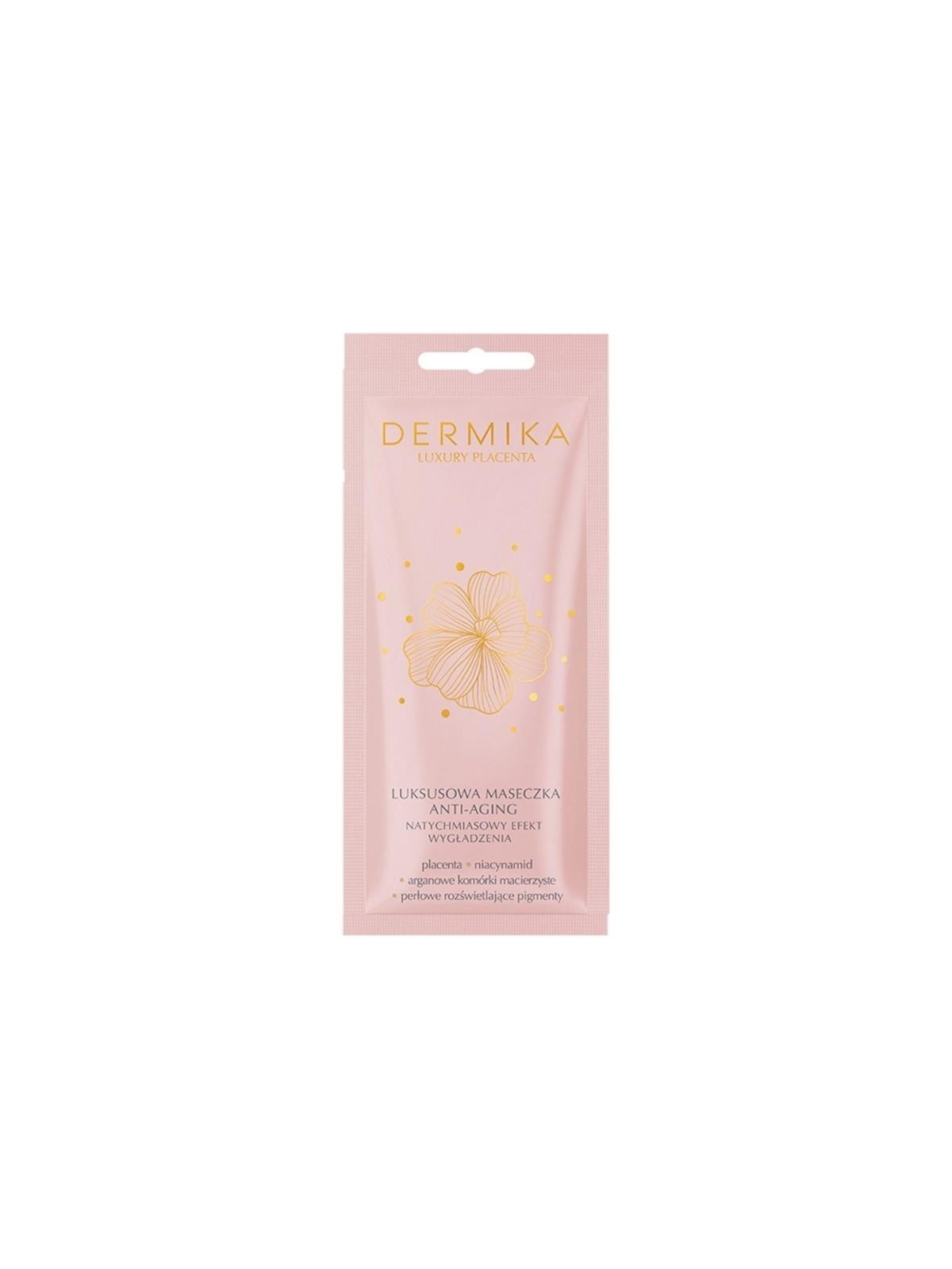 DERMIKA Luxury Placenta maschera lussuosa con effetto levigante