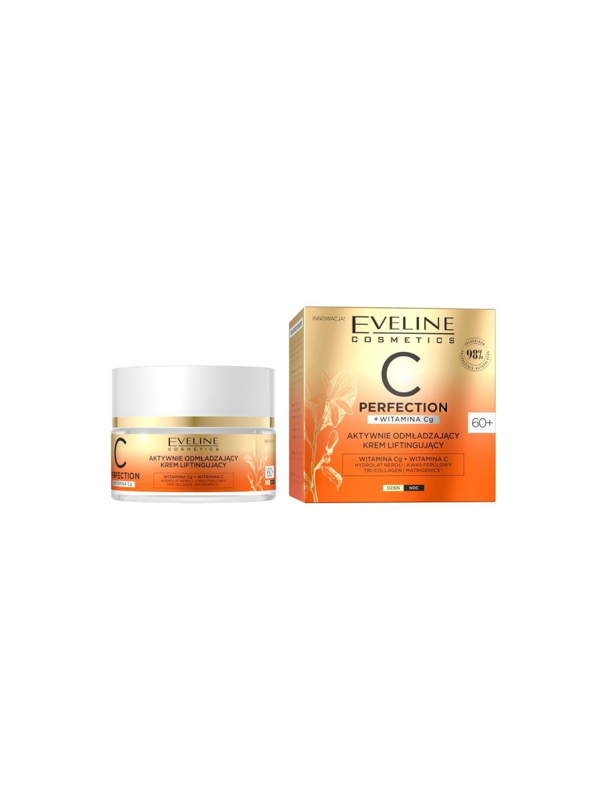 EVELINE C Perfection crema lifting ringiovanente attiva 60 giorno/notte 50 ml