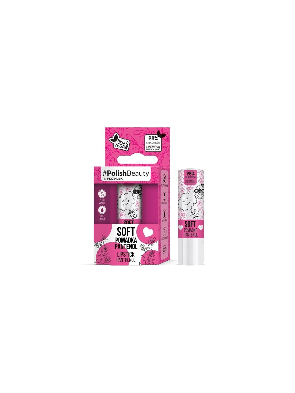 FLOSLEK Lipstick Rossetto al pantenolo 4,1 g