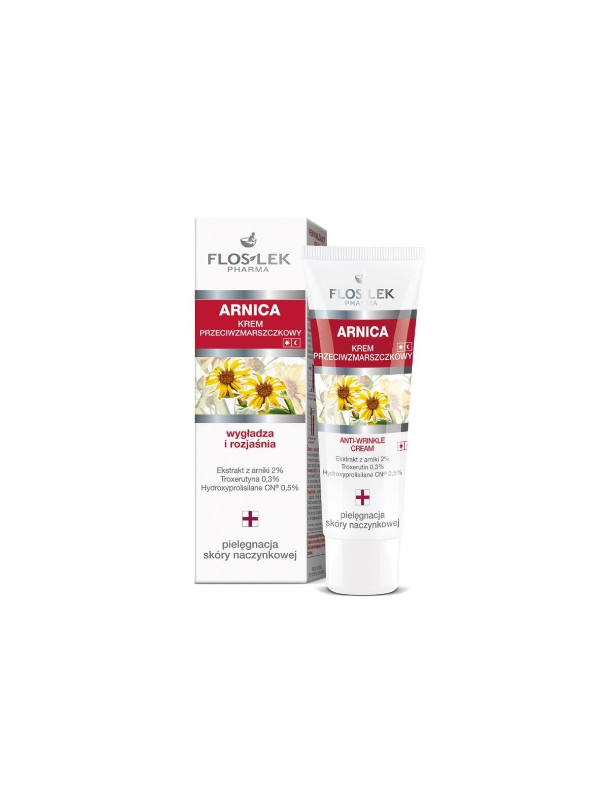 Arnica Anti-Wrinkle Cream crema antirughe per pelle vascolare 50ml
