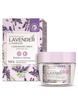 FLOSLEK Lavender crema nutriente alla lavanda giorno e notte 50ml