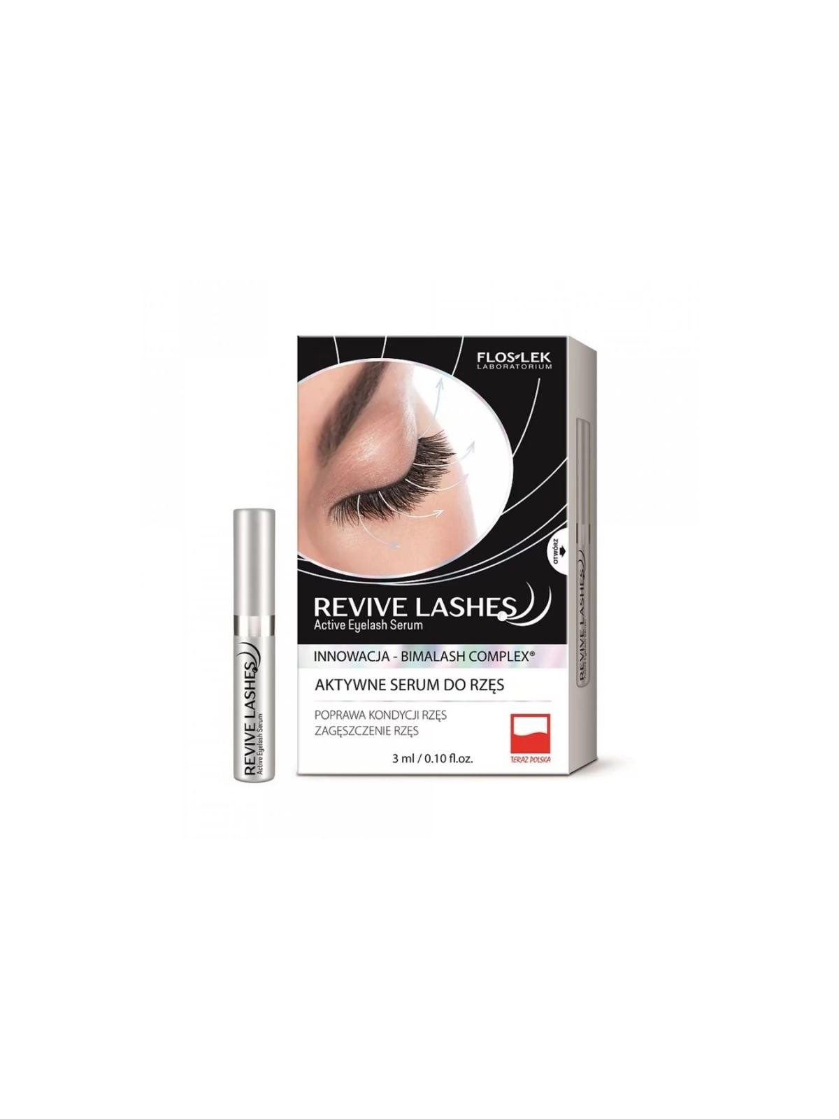 FLOSLEK Revive Lashes siero stimolante per ciglia 3ml