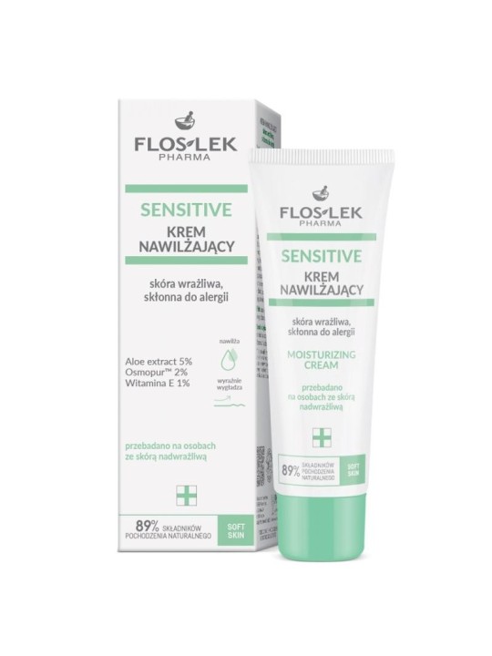 FLOSLEK Crema viso idratante sensibile 50ml
