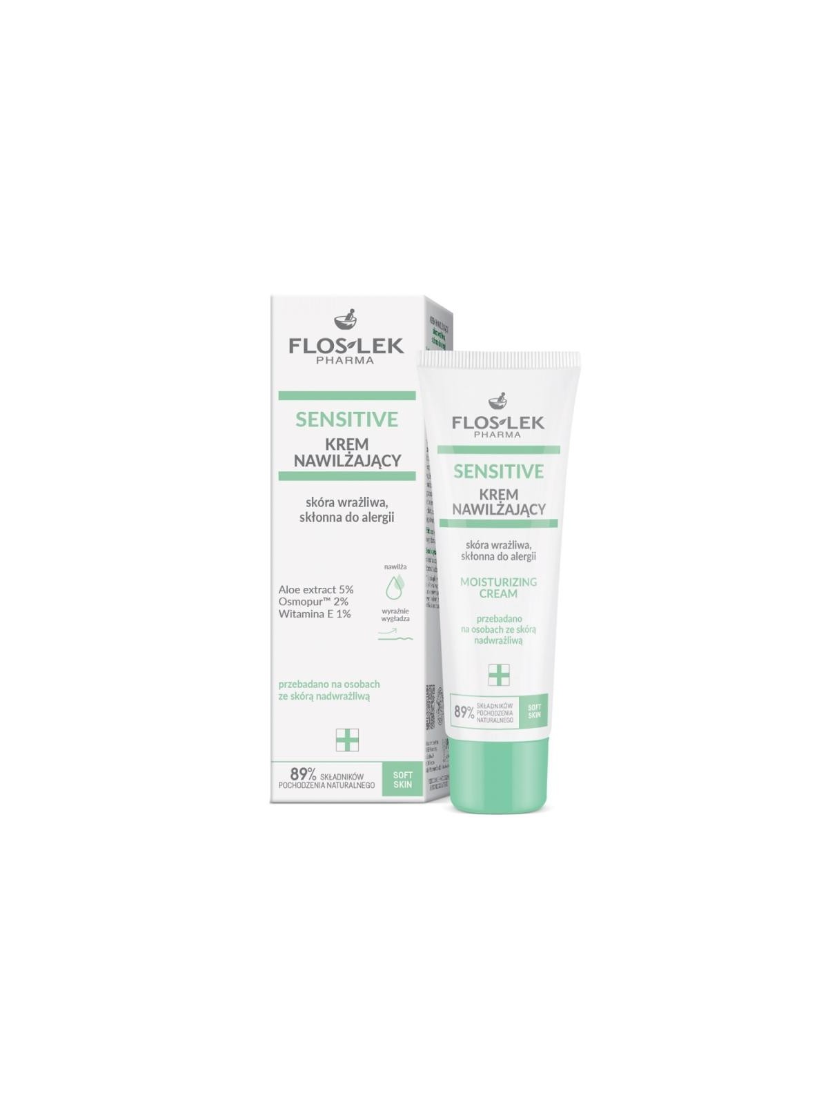 FLOSLEK Crema viso idratante sensibile 50ml