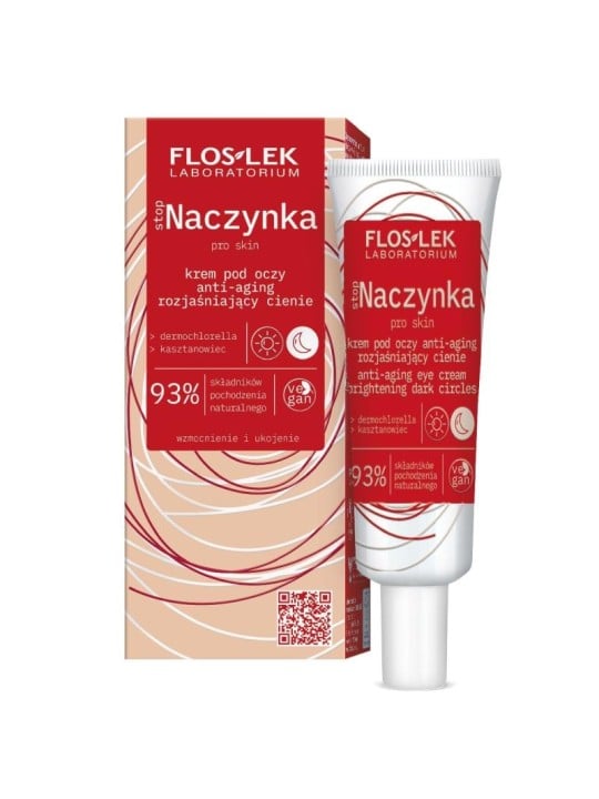 FLOSLEK StopNaczynka crema contorno occhi antirughe illuminante 30ml