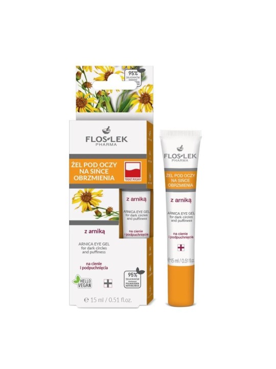 Gel per occhi, lividi e gonfiori all'arnica 15ml
