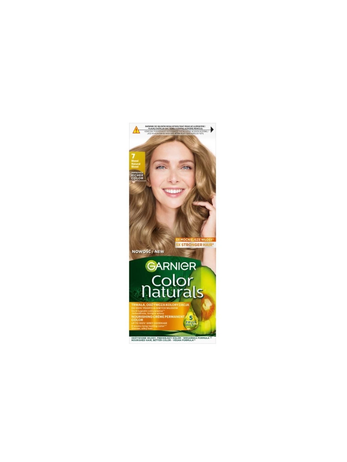 Tintura per capelli GARNIER Color Naturals 7 Biondo