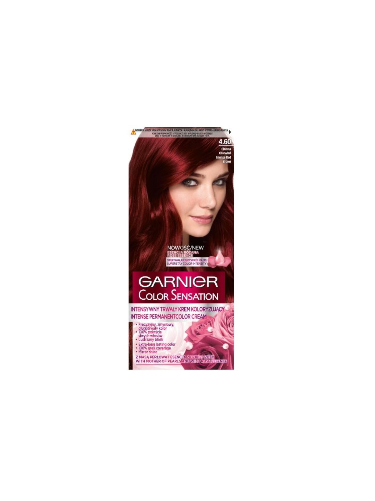 Tintura per capelli GARNIER Color Sensation 460 Rosso scuro intenso