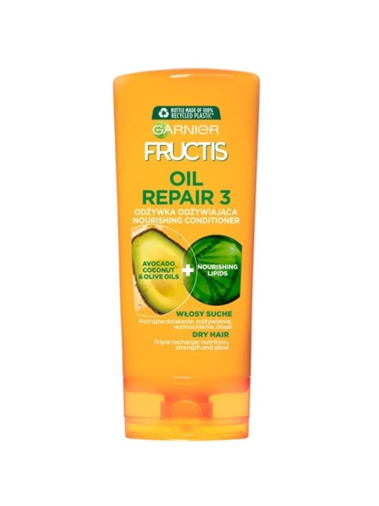 Balsamo GARNIER Fructis Oil Repair 3 per capelli secchi e fragili 200ml