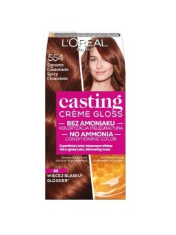 Tintura per capelli Casting Creme Gloss 554 Fiery Chocolate